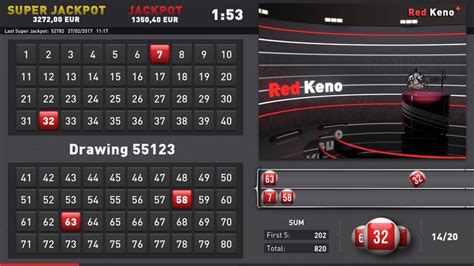 red ball keno.
